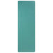 Gaiam Essentials Thick Yoga Mat Fitness & Exercise Mat With Easy-Cinch Yoga Mat Carrier Strap, Teal, 72"L X 24"W X 2/5 Inch Thick Sports Gaiam 