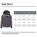 Wantdo Men's Mountain Ski Jacket Waterproof Rain Coat with Hood Wind Resistant Winter Short Parka Anorak Casual Wear(Grey, Large) Ski Wantdo 