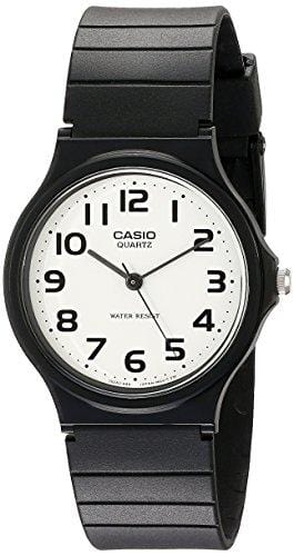 Casio Men's Classic Quartz Watch with Resin Strap, Black, 20 (Model: EAW-MQ-24-7B2) Watch Casio 
