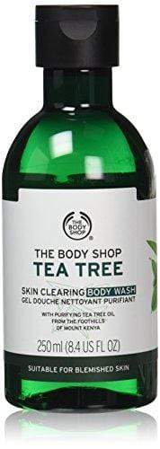 The Body Shop Tea Tree Skin Clearing Body Wash, 8.4 Fl Oz (Vegan) Skin Care The Body Shop 
