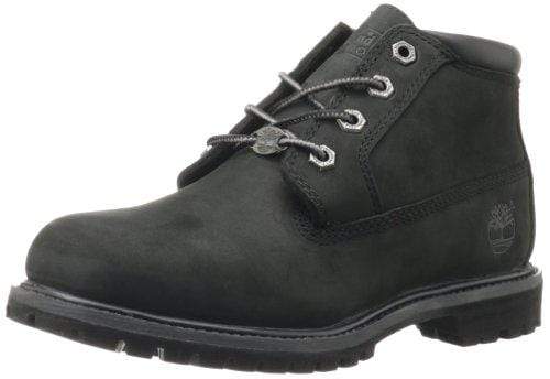 Timberland Women's Nellie Double WP Ankle Boot,Black,7 M US Women's Hiking Shoes Timberland 