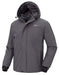 Wantdo Men's Mountain Ski Jacket Waterproof Rain Coat with Hood Wind Resistant Winter Short Parka Anorak Casual Wear(Grey, Large) Ski Wantdo 
