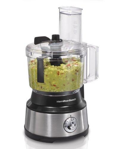 Food Processor & Vegetable Chopper with Bowl Scraper, 10 Cup, Electric Kitchen & Dining Hamilton Beach 