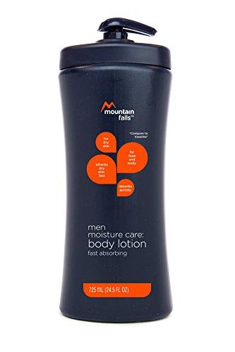 Mountain Falls Moisture Care: Men's Body Lotion, Fast Absorbing, Pump Bottle, Compare to Vaseline, 24.5 Fluid Ounce Skin Care Mountain Falls 