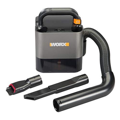WORX WX030L 20V Power Share Cordless Cube Vac Compact Vacuum, Black Tools WORX 