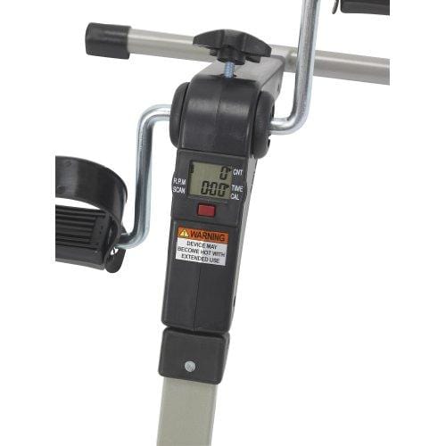 Drive Medical Deluxe Folding Exercise Peddler with Electronic Display , Black Model # RTL10273 Sports Drive Medical 