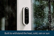 Arlo Video Doorbell | HD Video Quality, 2-Way Audio, Package Detection | Motion Detection and Alerts | Built-in Siren | Night Vision | Easy Installation (Existing Doorbell Wiring Required) | (AVD1001) Camera Arlo 