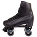 C SEVEN C7skates Soft Faux Leather Quad Roller Skates (Black, Women's 7 / Youth 6 / Men's 6) Outdoors C SEVEN 