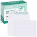 Eupako A2 White Paper Envelopes 100 Pack 4.375x5.75" Invitation Envelopes Self Seal for RSVP, Wedding, Thank you Notes, Greeting Cards, Photos, Announcements Office Product Eupako 