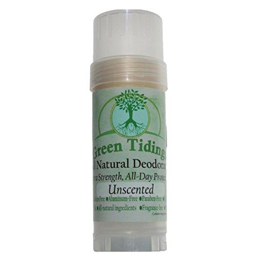 Green Tidings Organic All Natural Deodorant, Unscented, 2.7 Ounces Beauty & Health Green Tidings 