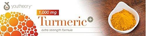 Youtheory Turmeric Extra Strength Formula Capsules 1,000 mg per Daily, 180 Count (Pack of 1) Supplement Youtheory 