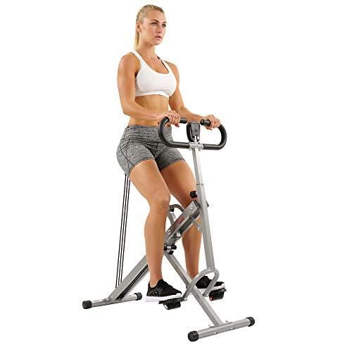 Sunny Health & Fitness Squat Assist Row-N-Ride Trainer for Squat Exercise and Glutes Workout Sports Sunny Health & Fitness 