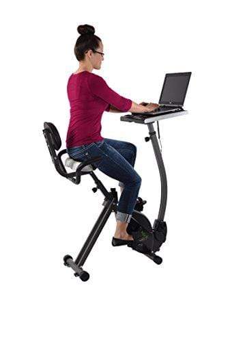 Wirk Ride Exercise Bike Workstation and Standing Desk Sport & Recreation Stamina 