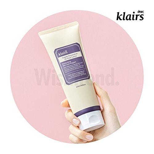 [KLAIRS] Supple Preparation All-over lotion, face and body moisturizer, 250ml, 8.45oz Skin Care Klairs 