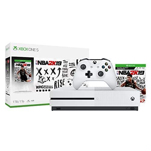 Xbox One S 1TB Console - NBA 2K19 Bundle (Discontinued) Video Games Microsoft 