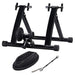 Topeakmart Premium Steel Bike Bicycle Indoor Exercise Trainer Stand/Bike Trainer Sports Topeakmart 