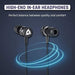 KLIM Fusion Earbuds with Microphone + Long-Lasting Wired Ear Buds + 5 Years Warranty - Innovative: in-Ear with Memory Foam + Earphones with Mic and 3.5 mm Jack - New 2020 Version - Black Electronics KLIM 