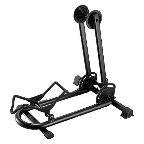 RAD Cycle Foldable Bike Rack Bicycle Storage Floor Stand Fold it Up and Take it with You. Compact Storage Outdoors RAD Cycle Products 