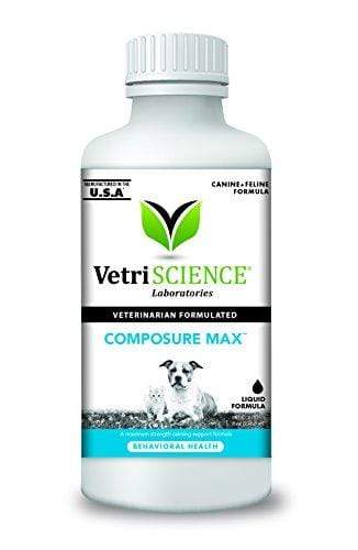 VetriScience Laboratories Composure Liquid MAX for Dogs and Cats, 8 oz Animal Wellness VetriScience Laboratories 