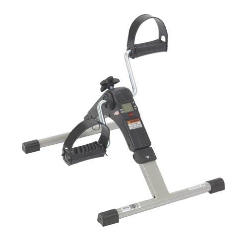Drive Medical Deluxe Folding Exercise Peddler with Electronic Display , Black Model # RTL10273 Sports Drive Medical 