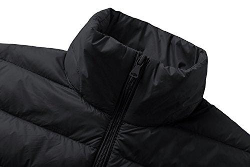 Wantdo Women's Packable Ultra Light Weight Short Down Jacket(Black, 2XL) Ski Wantdo 