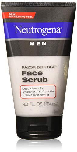 Neutrogena Men Razor Defense Face Scrub 4.20 oz Skin Care Neutrogena 