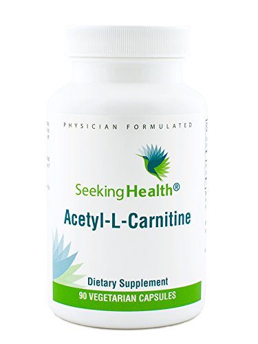 Acetyl-L-Carnitine | 500 mg | 90 Vegetarian Capsules | Seeking Health Supplement Seeking Health 