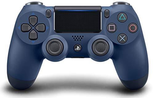 DualShock 4 Wireless Controller for PlayStation 4 - Midnight Blue Video Games Playstation 