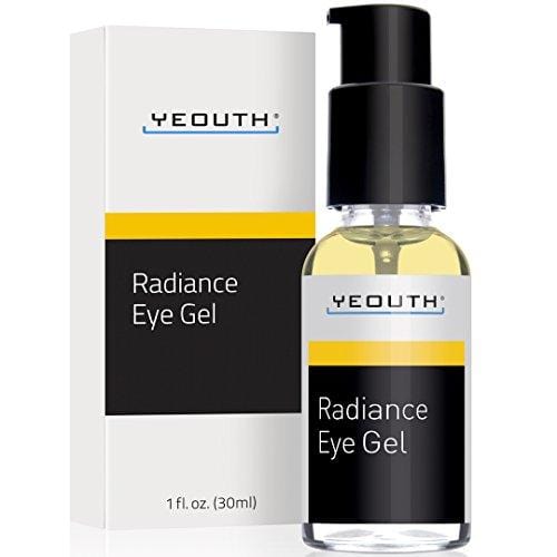 YEOUTH Eye Gel Cream for Anti Aging, Wrinkle Cream, Dark Circles, Puffy Eyes, Eye Bags, Crows Feet, with Hyaluronic Acid Serum and Tripeptide - 100% Guaranteed Skin Care Yeouth 