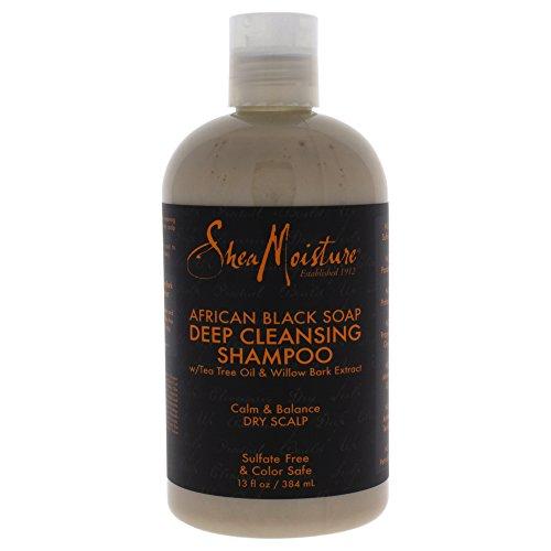 Shea Moisture African Black Soap Deep Cleansing Shampoo - 13 oz. Hair Care Shea Moisture 