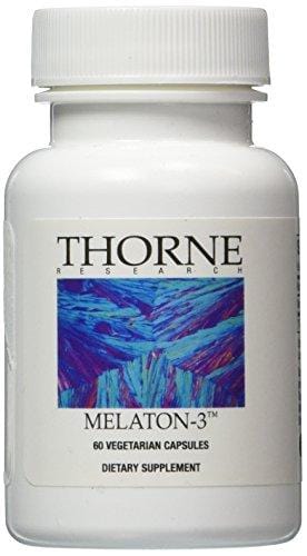 Thorne Research - Melaton-3 - Melatonin Supplement (3 mg) to Promote Sleep and Relaxation - 60 Capsules Supplement Thorne Research 