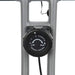 AuWit Magenetic Exercise Bike w/Multi Level Tension Control Adjustable Resistance LCD Screen Easy Storage Fitness Machine (Black) Sports AuWit 