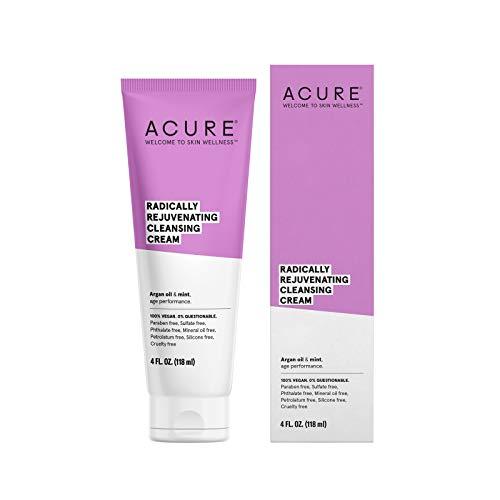 ACURE Radically Rejuvenating Cleansing Cream, 4 Fl. Oz. (Packaging May Vary) Skin Care Acure 