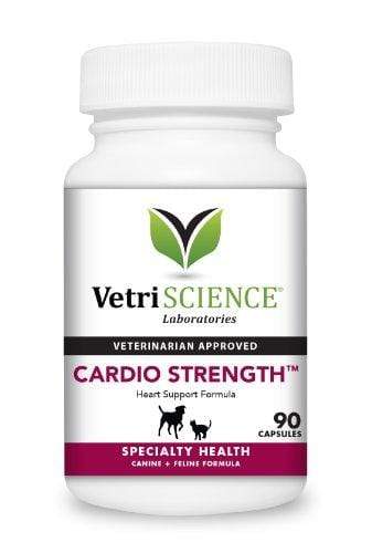VetriScience Laboratories, Cardio Strength Heart Support Formula, 90 Capsules Animal Wellness VetriScience Laboratories 