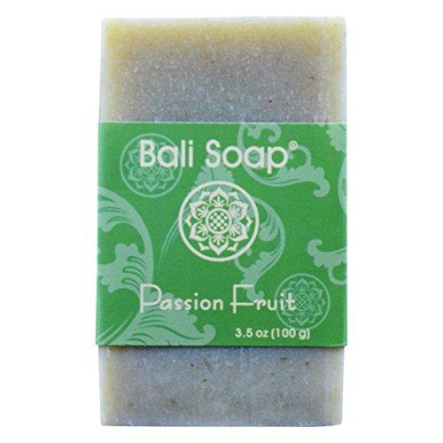 Bali Soap - Passion Fruit Natural Soap Bar, Face or Body Soap Best for All Skin Types, For Women, Men & Teens, Pack of 3, 3.5 Oz each Natural Soap Bali Soap 