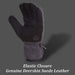 SKYDEER Winter Glove - Premium Genuine Soft Deerskin Suede Leather and Polar Fleece Glove, with 3M Thinsulate Insulation Suitable for Outdoor Sport and Keep Warm in Cold Weather (Unisex Gray Large) Tools SKYDEER 