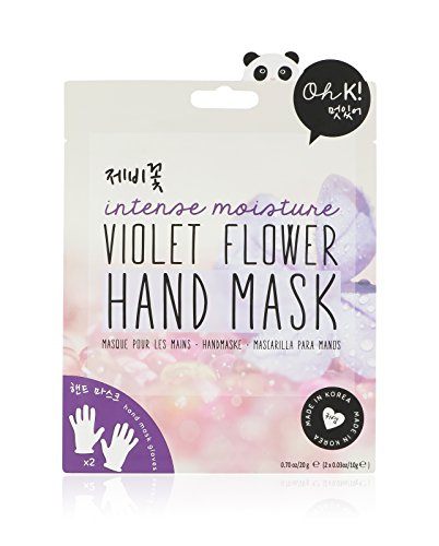 Oh K! Violet Flower Intense Moisture Hand Mask Skin Care Oh K! 