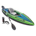 Intex Challenger K1 Kayak, 1-Person Inflatable Kayak Set with Aluminum Oars and High Output Air Pump Outdoors Intex 