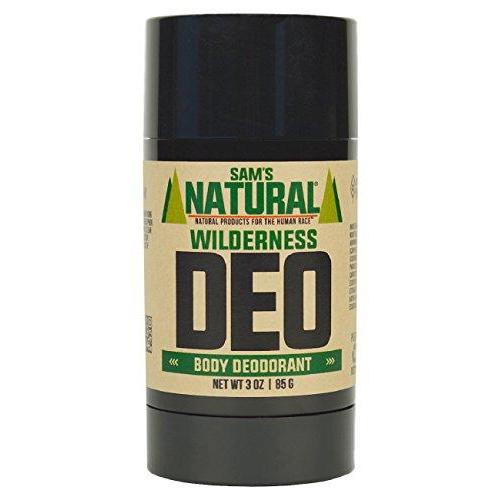 Natural Deodorant Stick - Wilderness, Aluminum Free, Vegan, Cruelty Free Beauty & Health Sam's Natural 