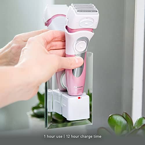 Panasonic Electric Shaver for Women, Cordless 4 Blade Razor, Bikini Trimmer Attachment, Pop-up Trimmer, Wet Dry Operation, Close Curves – ES2216PC Beauty Panasonic 