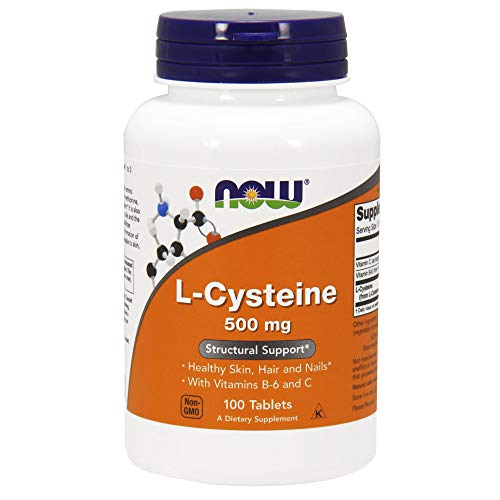 NOW L-Cysteine 500 mg,100 Tablets Supplement NOW Foods 