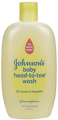 JOHNSON'S Head-to-Toe Baby Wash 15oz. Bath, Lotion & Wipes Johnson's 