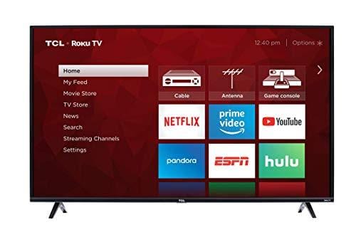 TCL 55S425 55 inch 4K Smart LED Roku TV (2019) Home Entertainment TCL 