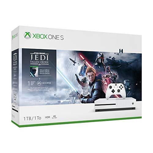 Xbox One S 1TB Console - Star Wars Jedi: Fallen Order Bundle Video Games Microsoft 