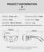 Blue Light Blocking Glasses,Square Nerd Eyeglasses Frame Anti Blue Ray Computer Game Glasses Anti Eyestrain & UV(5Pcs) Personal Computer Clear Ant 