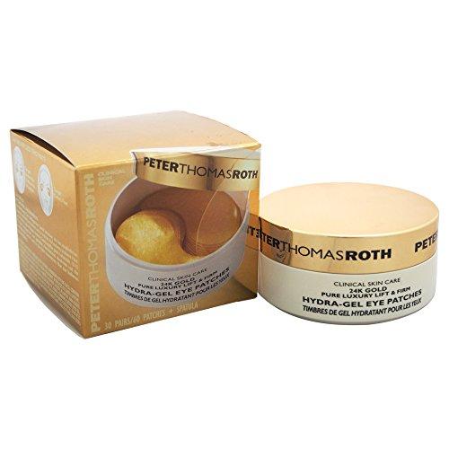 Peter Thomas Roth 24K Gold Pure Luxury Lift and Firm Hydra-Gel Women's Eye Patches, 60 Count Skin Care Peter Thomas Roth 