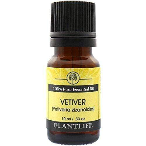Vetiver 100% Pure Essential Oil - 10 ml Essential Oil Plantlife 