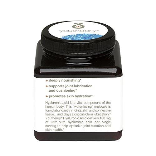 Youtheory Hyaluronic Acid Advanced with Boswellia, 120 Count (1 Bottle) Supplement Youtheory 