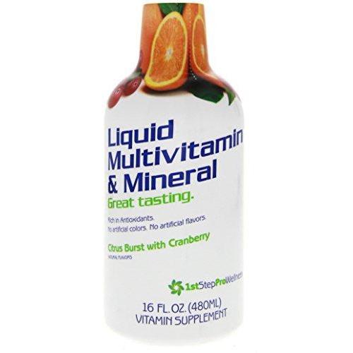 1st Step for Energy Liquid Multivitamin & Mineral Citrus Burst 16 fl oz (1 pt) 473 ml Food & Drink 1st Step for Energy 