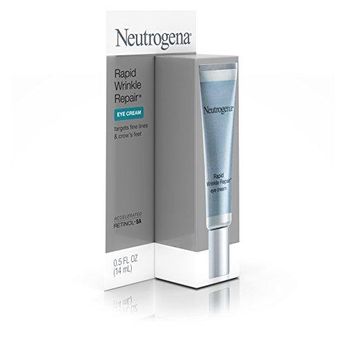 Neutrogena Rapid Wrinkle Repair Anti-Wrinkle Eye Cream with Retinol SA, Hyaluronic Acid, and Glucose Complex Retinol Booster, 0 .5 fl. oz Skin Care Neutrogena 
